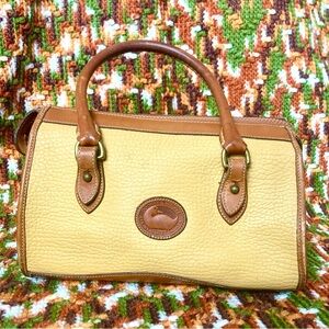 Vintage Dooney & Bourke Leather Handbag/Shoulder Bag Spring 1994
